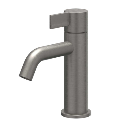 IVY Pact Wastafelmengkraan - opbouw - laag - coldstart - Geborsteld metal black PVD