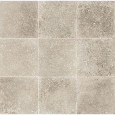 Kerabo wand- en vloertegel - 60x60cm - 10mm - Vierkant - gerectificeerd - Betonlook - Beige mat