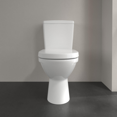 Villeroy en Boch O.novo duoblokpot diepspoel PK zonder reservoir afvoer horizontaal wit