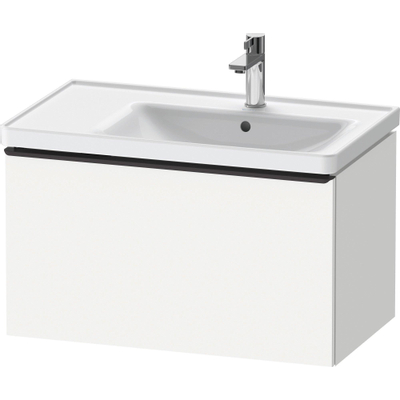 Duravit D-Neo wastafelonderkast 78.4x44x45.2cm 1 lade met softclose wit Mat