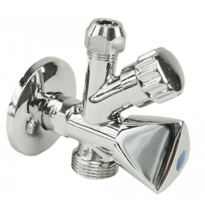 Riko Combinatie kraantje 1/2 x 3/4 x 10mm chroom