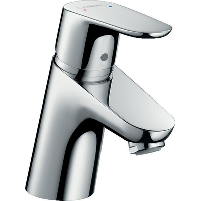 Hansgrohe Focus E2 wastafelkraan met ketting chroom