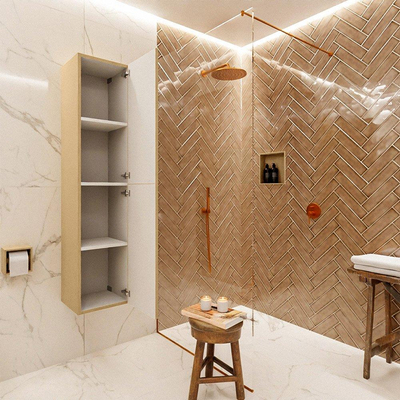 MONDIAZ BEAM Kolomkast - 160cm - 2 deuren - Oro