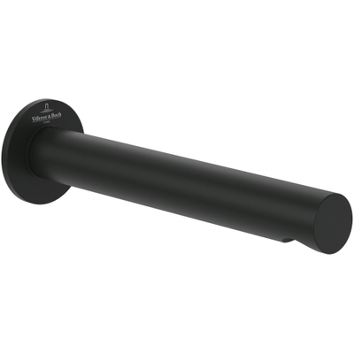 Villeroy & Boch Loop & Friends Baduitloop voor wandmontage - mat zwart