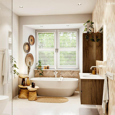 Mondiaz VICA 100cm badmeubel onderkast Chai 2 lades. Wastafel MOON rechts zonder kraangat, kleur Talc.