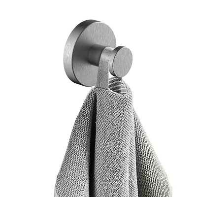 Wiesbaden Alonzo handdoekhaak groot RVS geborsteld