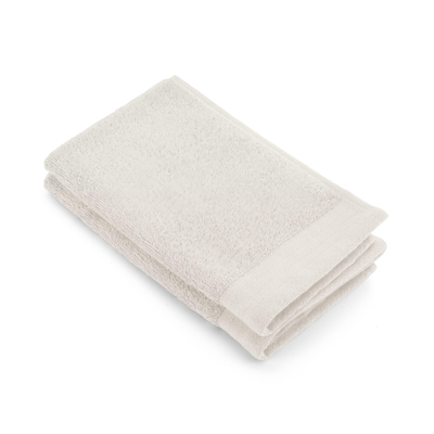 Walra Soft Cotton Gastendoek set van 2 30x50cm 550 g/m2 Kiezel Grijs