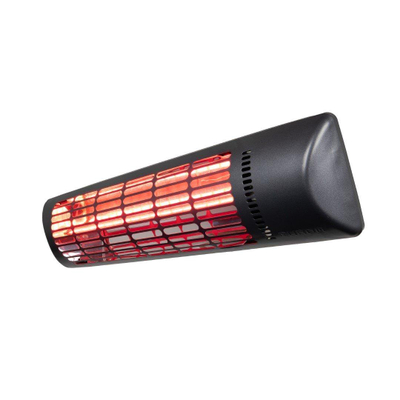 Eurom Terrasverwarming Q-time Golden 1800 Patioheater 1800watt zwart