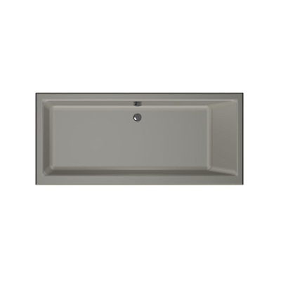 Xenz Kristal inbouwbad - 180x80cm - met overloop - zonder afvoer - Acryl Cement