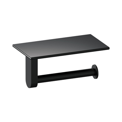 Brauer toiletrolhouder - 18cm - Zwart mat