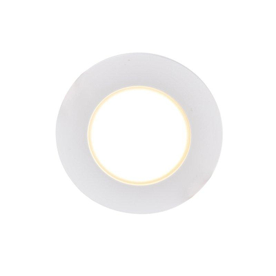 QAZQA Blanca Inbouwspot - 9x9cm - incl. LED - 3 staps dimbaar - IP44 - mat wit OUTLETSTORE