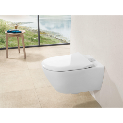 Villeroy & Boch Subway 2.0 closetzitting slimseat met softclose en quick release wit