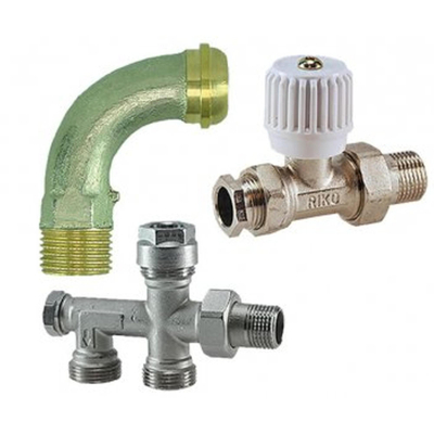 Riko paneel-aansluitset 4-weg verdeler