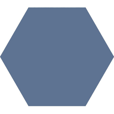 SAMPLE Cifre Cerámica Hexagon Timeless Vloer- en Wandtegel Marine Mat Vintage Mat Blauw
