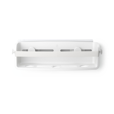 Umbra Flex douchemand - 33x12x9cm - zelfklevend -ABS Wit OUTLETSTORE
