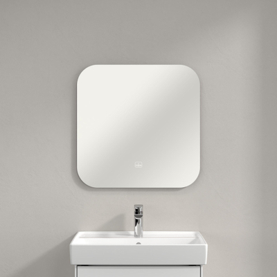 Villeroy & Boch More to see spiegel 60x60cm LED rondom 19,2W 2700-6500K