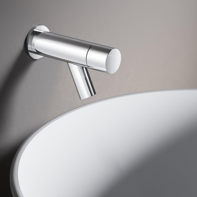 Hotbath Dude inbouw wandfonteinkraan rond chroom SHOWROOMMODEL OUTLETSTORE