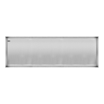 Looox Colour BoX inbouwnis - 90x30x10cm - RVS geborsteld