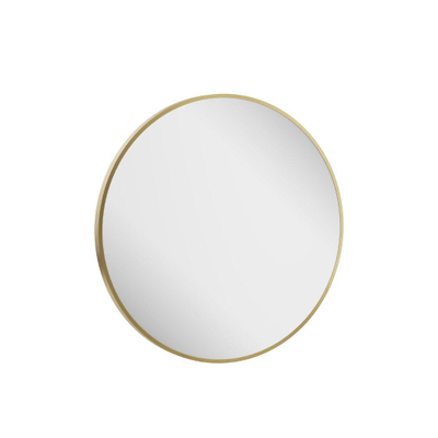 Crosswater Infinity Spiegel rond - 70cm - geborsteld messing (goud)