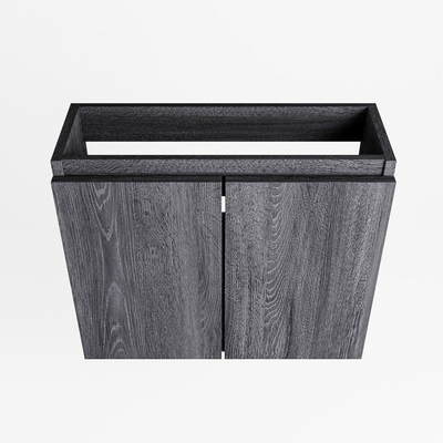 MONDIAZ TURE toiletmeubel met 2 deuren kleur Antracite 60cm breed