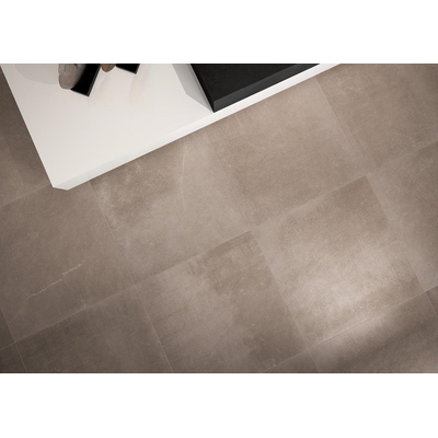 Fap Ceramiche Maku wand- en vloertegel - 80x80cm - 9mm - Vierkant - gerectificeerd - Natuursteen look - Bruin Mat