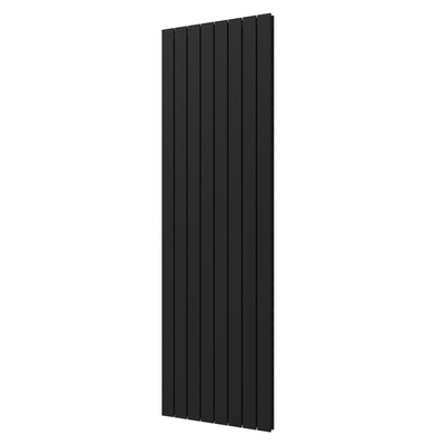 Plieger Cavallino Retto designradiator verticaal dubbel middenaansluiting 2000x602mm 1716W donkergrijs structuur