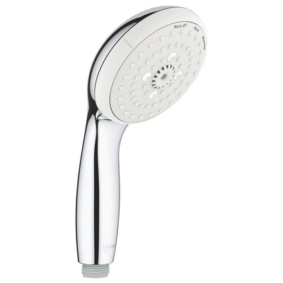 GROHE New Tempesta handdouche met 3 straalsoorten Ø10cm 9.5L/min. chroom/wit