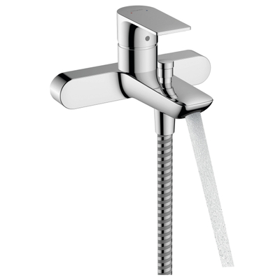 Hansgrohe Rebris e 1-gr opbouw badmengkraan hartafstand 15,3cm chroom