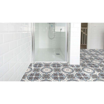 SAMPLE Douglas Jones Vintage Decortegel 20x20cm 8mm R9 porcellanato Lilou Blue