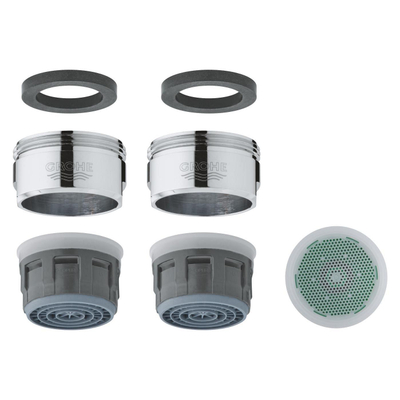 GROHE EcoMousseur straalbreker 2 stuks chroom