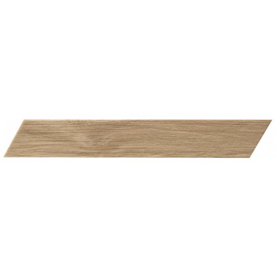 Fap Ceramiche Fapnest wand- en vloertegel - 7.5x45cm - 9mm - Rechthoek - Houtlook - Natural Chevron Mat