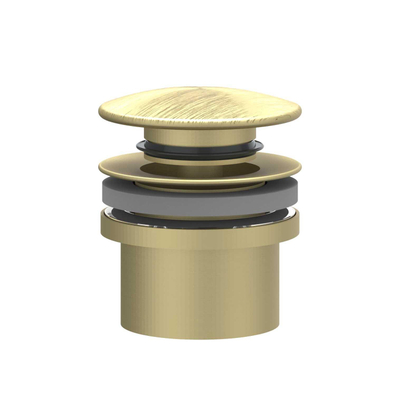 IVY Design Afvoerplug - klikwaste - RVS316 - geborsteld mat goud PVD