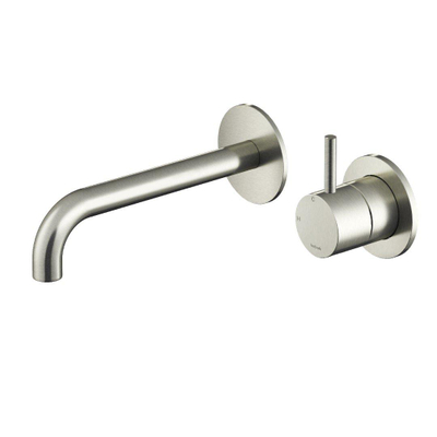 Hotbath Archie afbouwdeel inbouw wastafelmengkraan 18cm RVS SHOWROOMMODEL