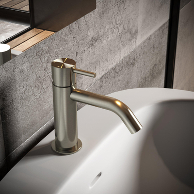 Hotbath Archie wastafelmengkraan RVS SHOWROOMMODEL