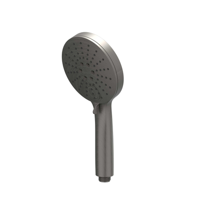 IVY Handdouche - rond - 3-standen - antikalk nozzels - ABS kunststof - Geborsteld metal black PVD