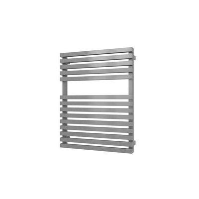 Plieger Lugo designradiator horizontaal 750x600mm 495W zilver metallic