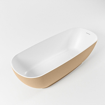 MONDIAZ ROCK Vrijstaand bad - 170x70cm - kleur Oro / Talc