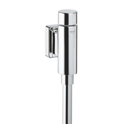 GROHE Rondo urinoirspoeler 1/2 met stopkraan, spoelpijp en verbinder chroom