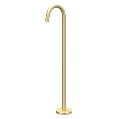 IVY Baduitloop - vrijstaand - 1/2"- Geborsteld mat goud PVD