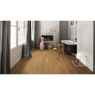 SAMPLE Marazzi Treverk Dear Vloer- en wandtegel 25x150cm 10.5mm gerectificeerd R10 porcellanato Natural