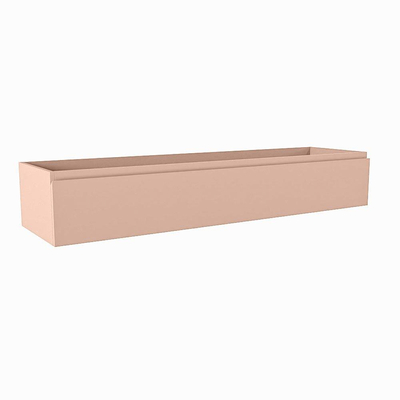 Mondiaz FOGE wastafelonderkast - 150x41x25cm - 1 lade - softclose - Rosee