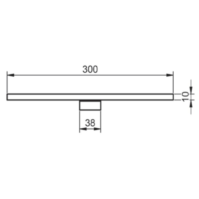 Adema Prime Spiegelkastverlichting - opbouw 30cm
