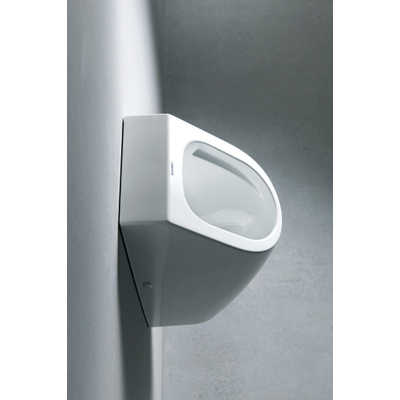 Duravit Me by starck urinoir 300x585x350mm spoelrandloos wit