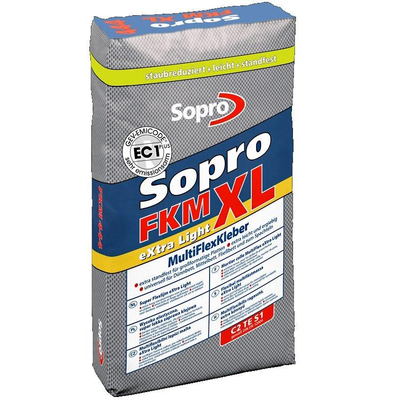 Sopro Vloer- en wandtegel Tegellijm FKM 444 XL Multiflexlijm 15kg