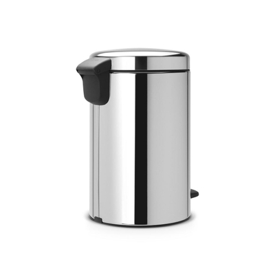 Brabantia NewIcon pedaalemmer 12 liter met kunststof binnenemmer Brilliant Steel