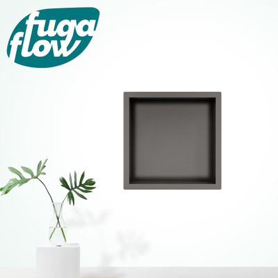 FugaFlow Eccelente Acces Inbouwnis - 30x30x7cm - Gunmetal