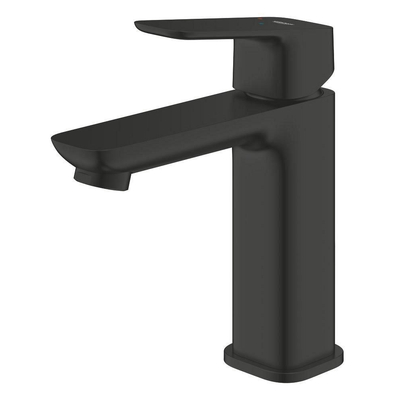 Grohe Cubeo Wastafelmengkraan - M-size - uitloop 11.6cm - opbouw - mat zwart