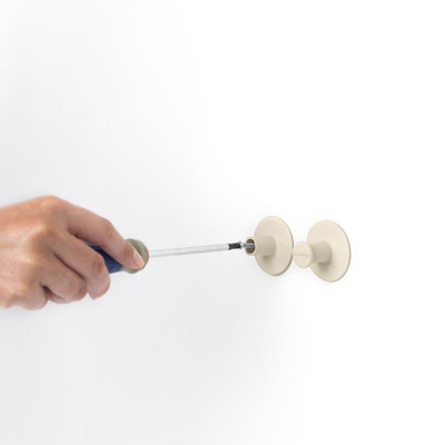 Brabantia ReNew Handoekhaken - set van 2 - zelfklevend - soft beige