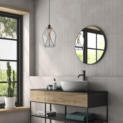 SAMPLE Prissmacer Cerámica Beton Cire Bercy vloer- en wandtegel Betonlook Grigio mat