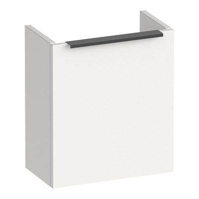 BRAUER Elevate fonteinkast 40 excl. opleggreep met 1 deur linksdraaiend mat wit